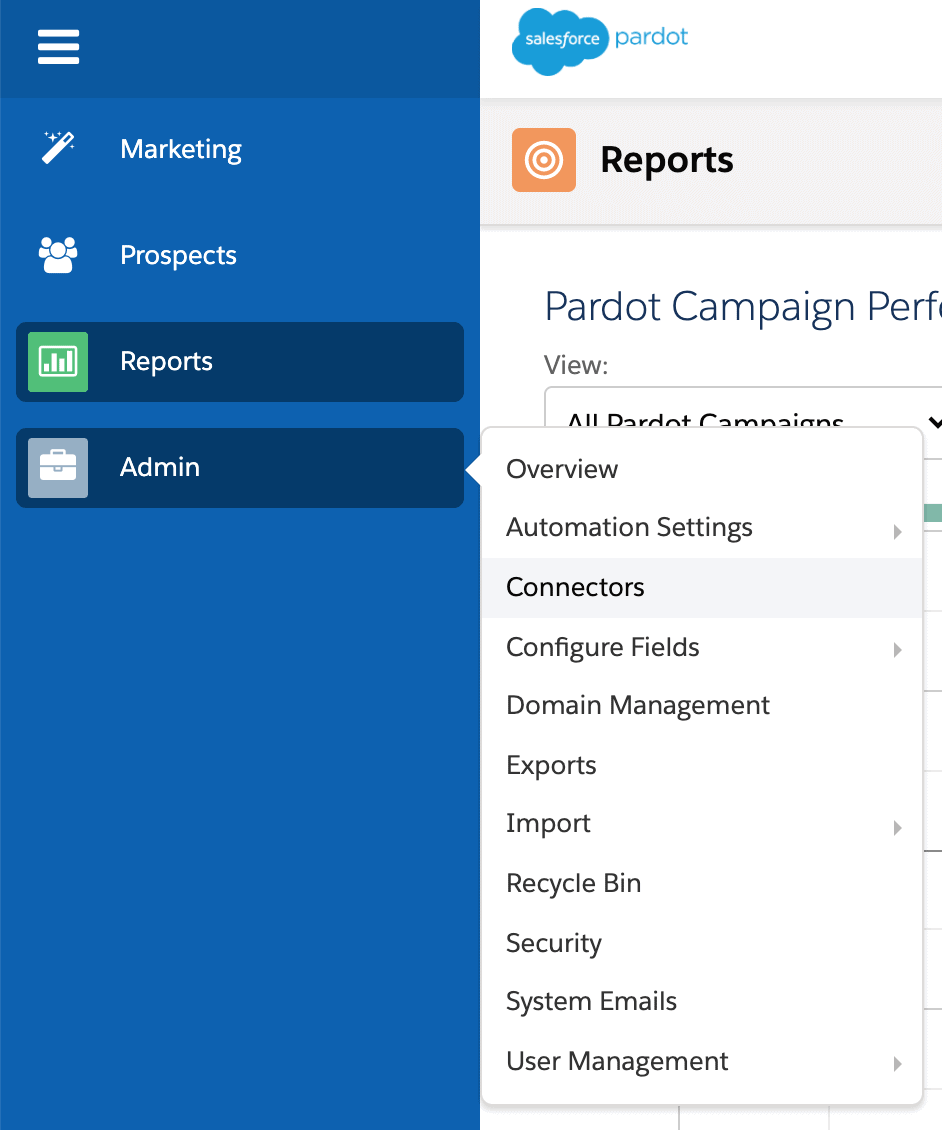 connect pardot to social media