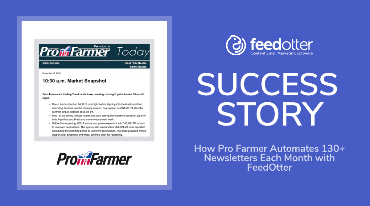 pro farmer automates newsletters