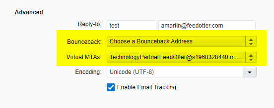 How to find your Eloqua BBE and VMTA settings.