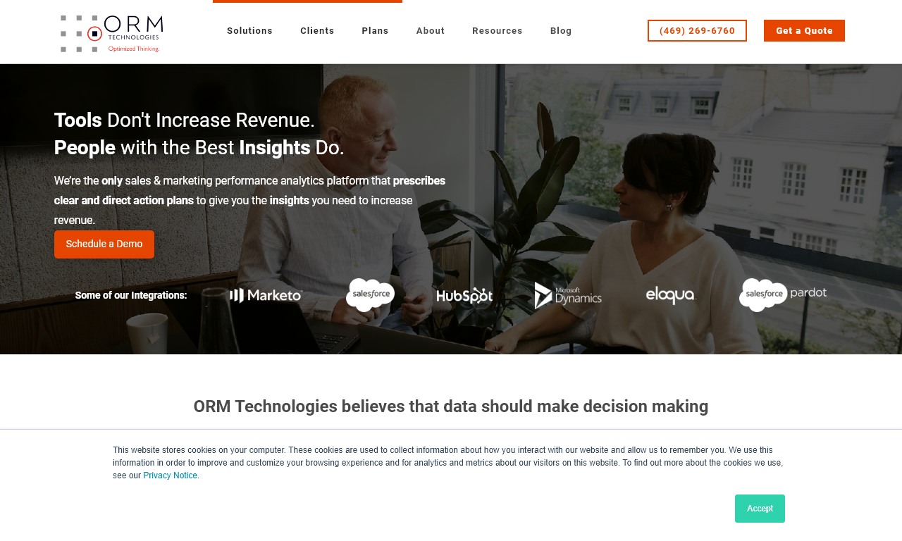 ORM Technologies Marketo Integration