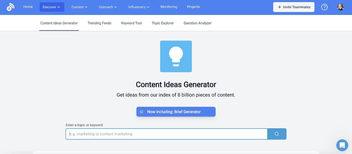 Content Marketing Automation Tool BuzzSumo