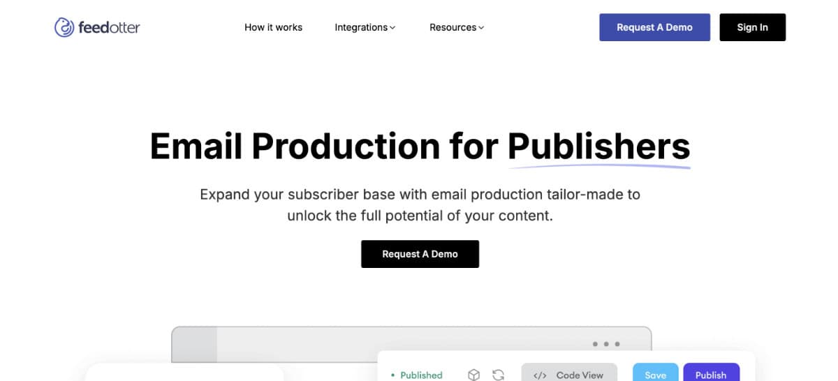Content Marketing Automation Tool FeedOtter