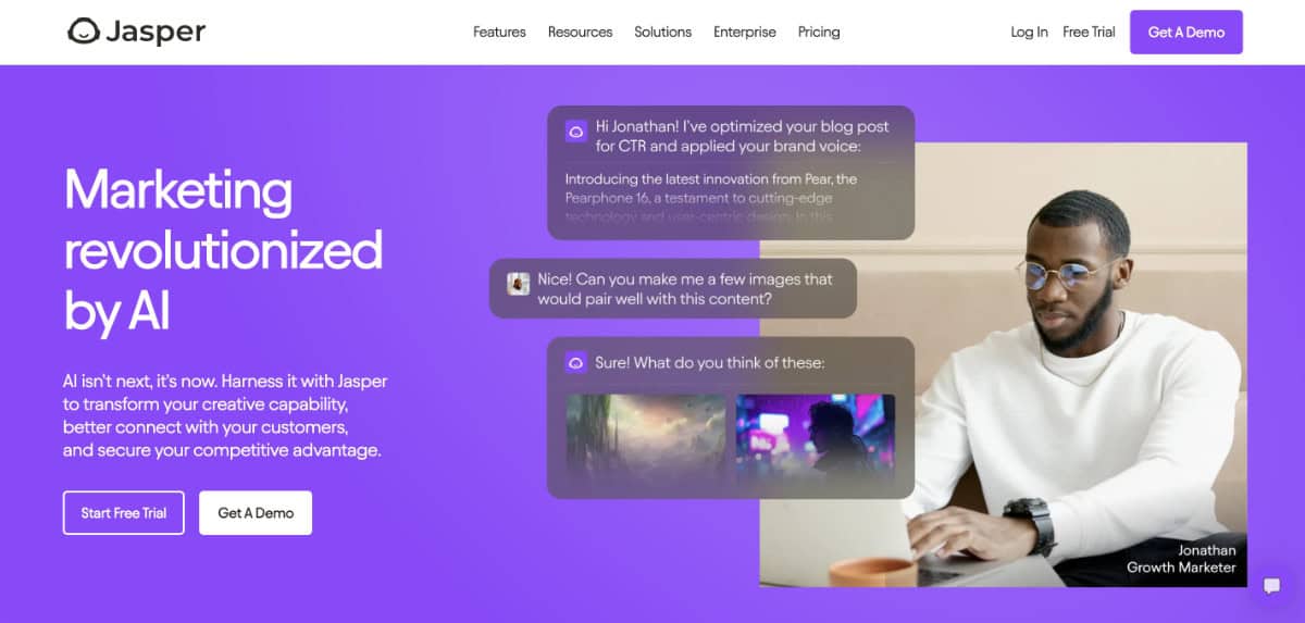 Content Marketing Automation Tool Jasper AI