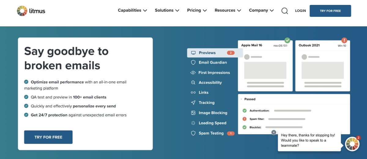 Content Marketing Automation Tool Litmus