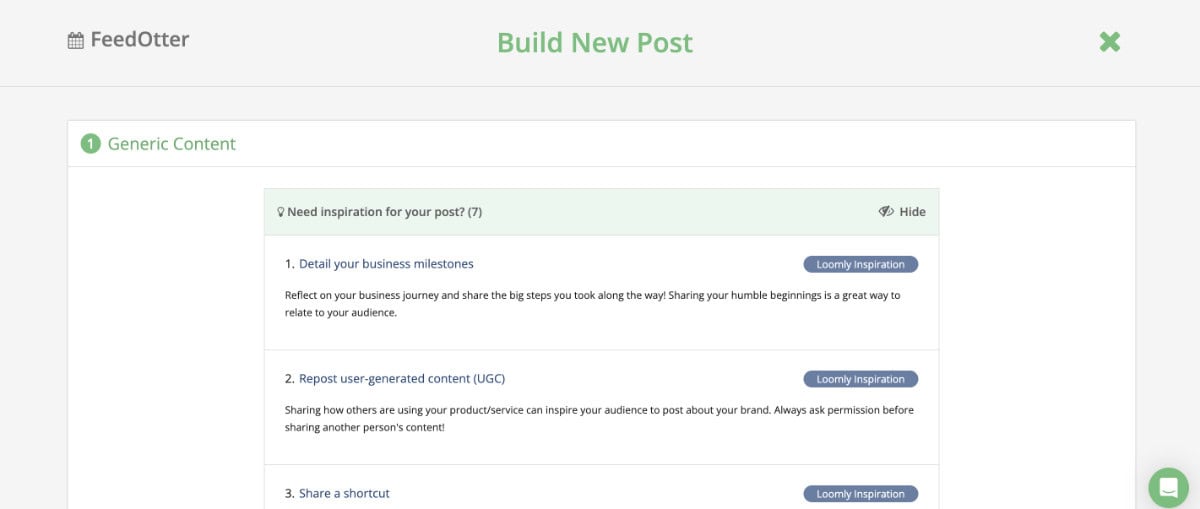 Content Marketing Automation Tool Loomly