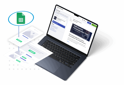 Google sheets to email integration