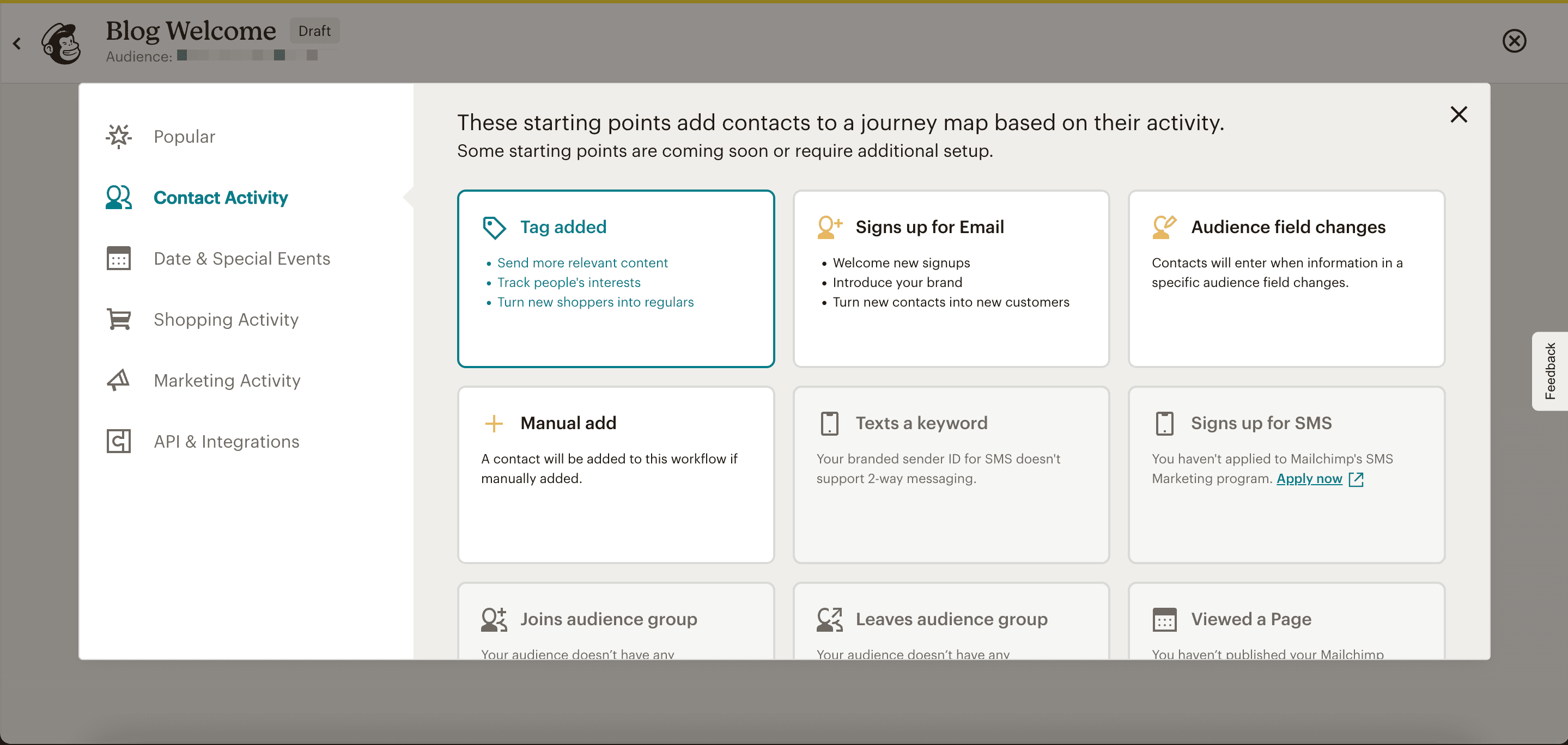 Mailchimp Blog Subscription Setup 08