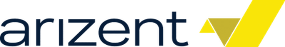 Arizent logo, Feedotter newsletter builder customer