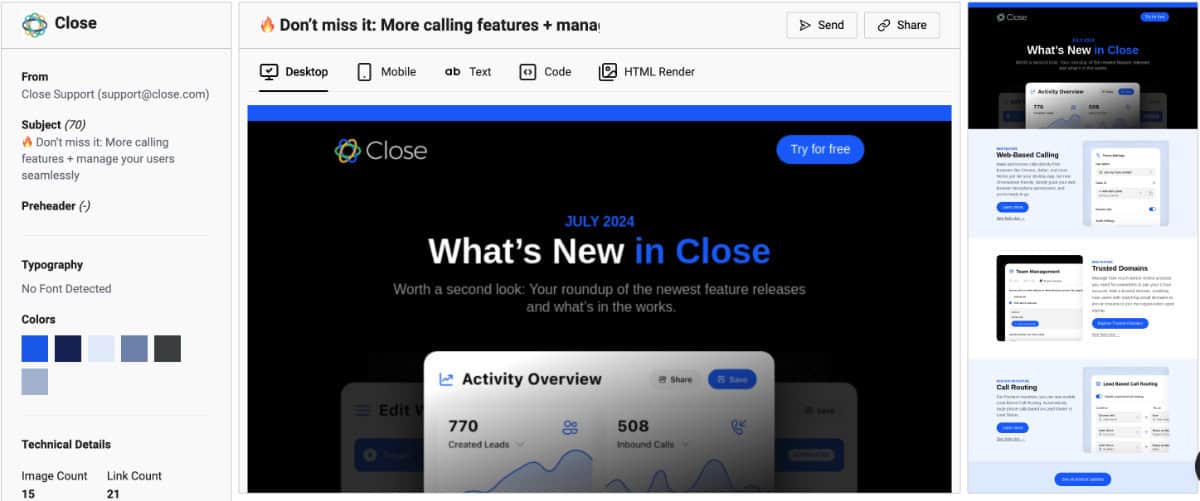 B2B Newsletters - Close