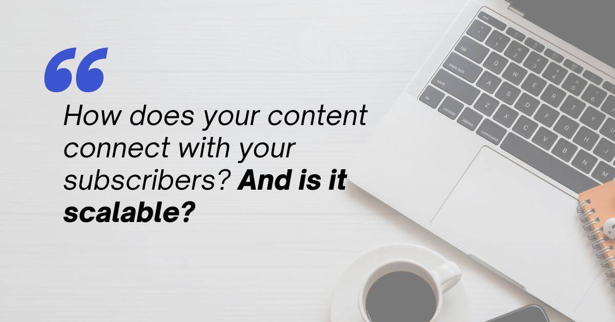 blog subscription automation