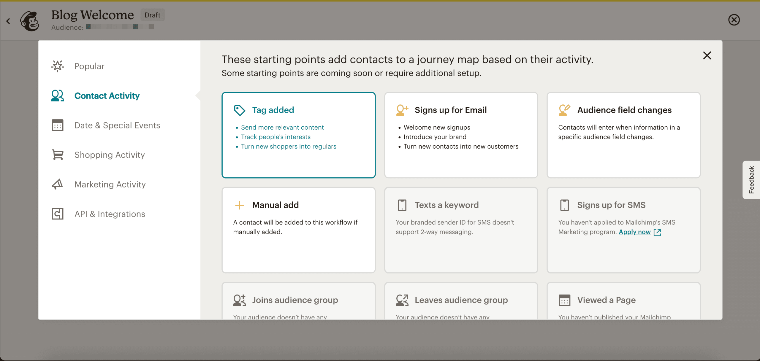 Mailchimp Blog Subscription Setup 08