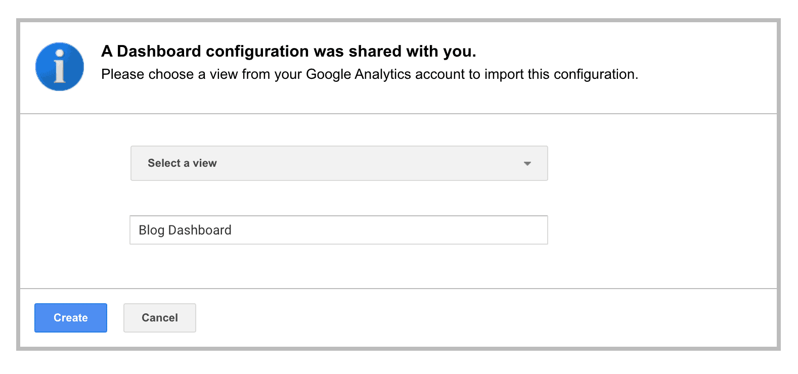 Need Data? Create a Company Blog Dashboard in Google Analytics 1 Need Data? Create a Company Blog Dashboard in Google Analytics 1
