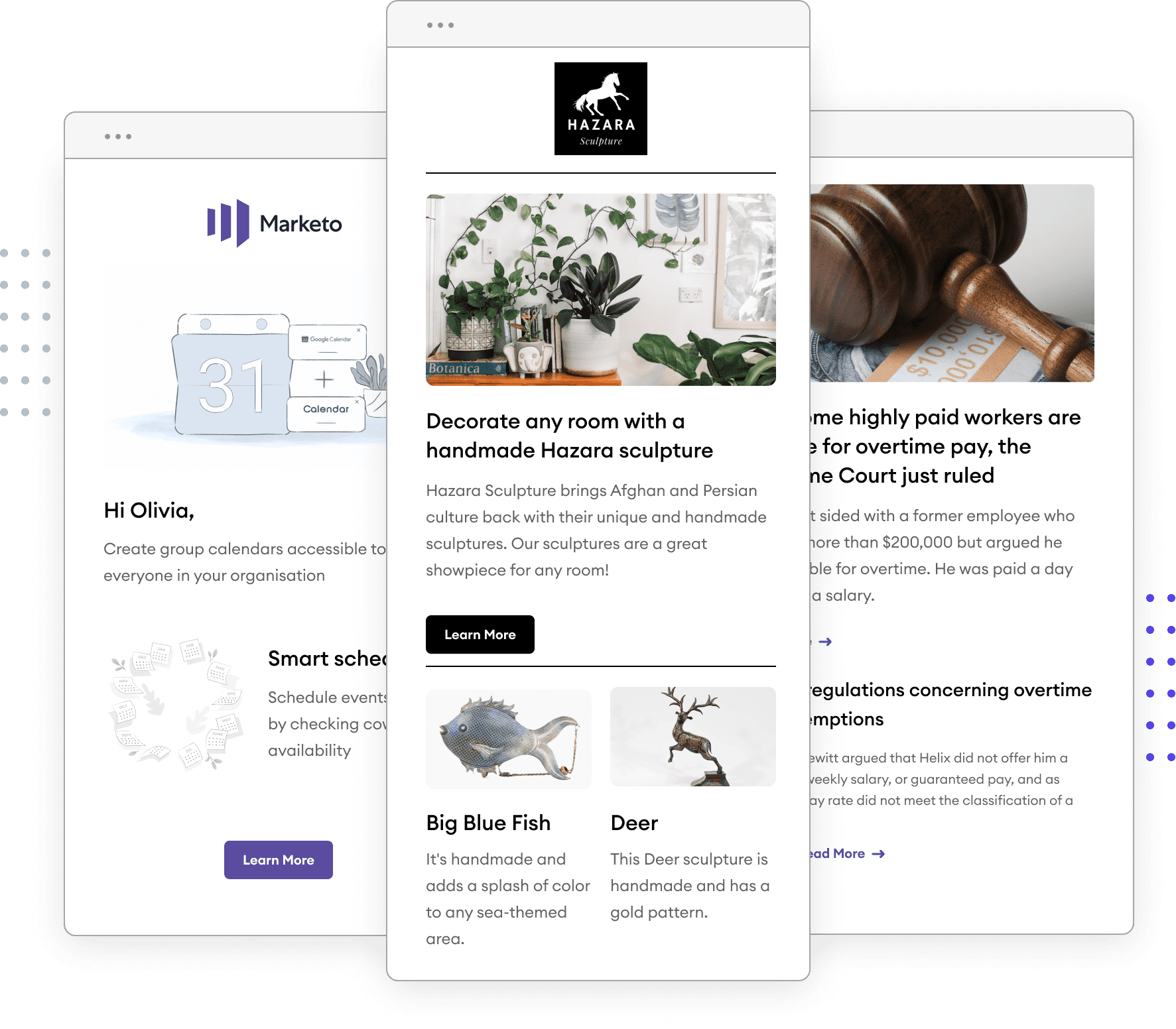 Marketo blog digest template example