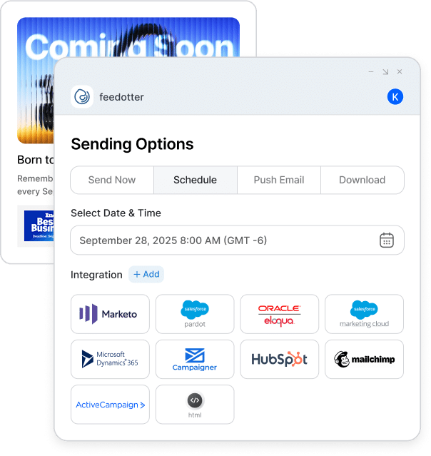Schedule your emails